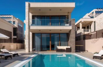 Аренда вилла для отдыха с видом на море в Бечичи 670 м²